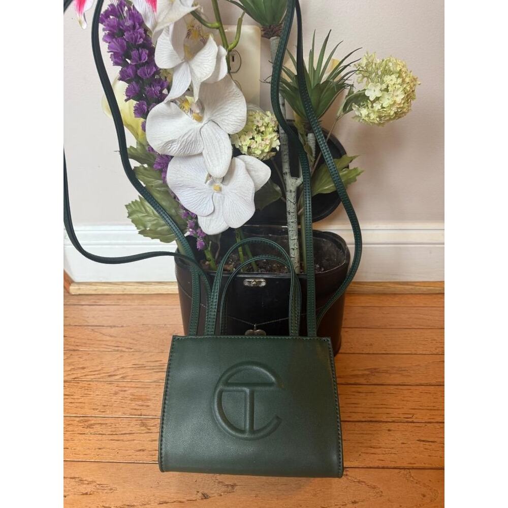 TELFAR Vegan small cossbody BAG GREEN (150 - Picture 2 of 10